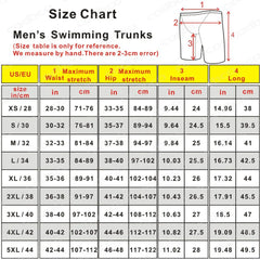 Summer Men's Swim Jammer Athletic Training Swimsuit Shorts Beach Swimming Trunks Swimwear Jammers Tights Diving Surf Shorts