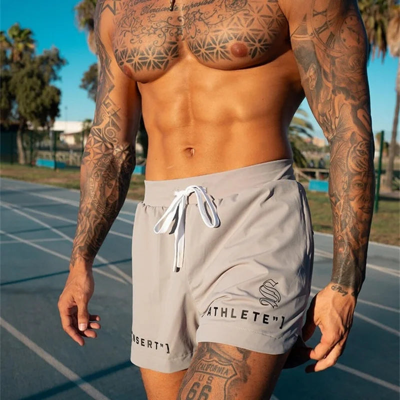 Men's Breathable Fitness Shorts | Quick-Dry Running & Jogging Pants