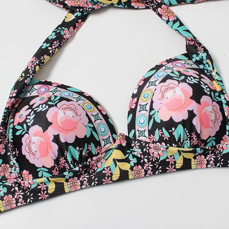 Multi Designs Women Bikinis Sets Bathers Beach Pool