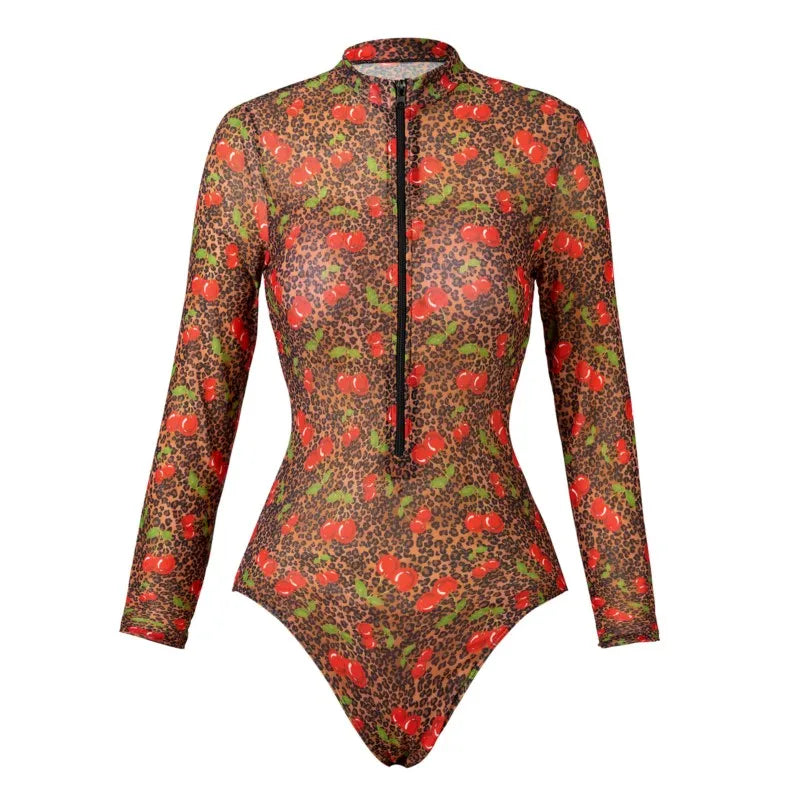 Rash Guard Swimsuit Women Summer Bathing Suit Long Sleeve Swimwear Beach Swimming Suit For Female