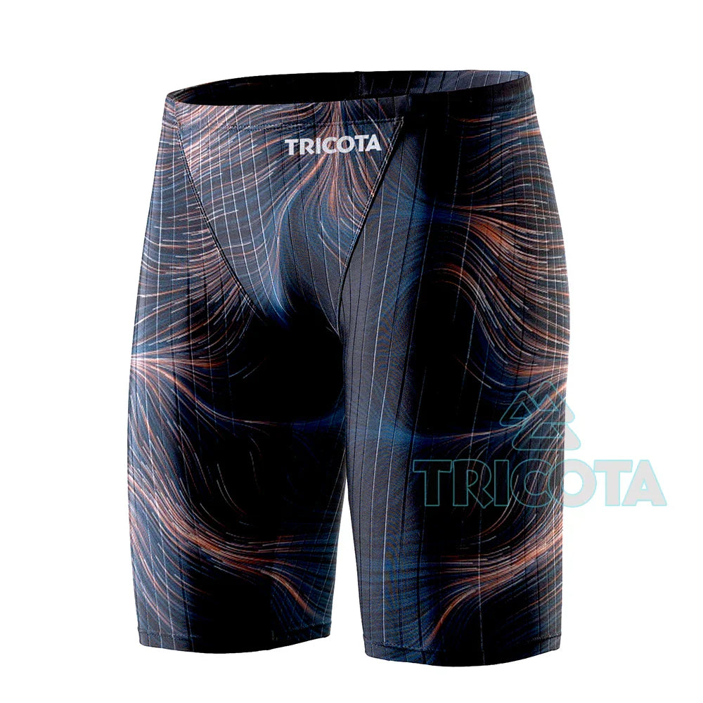 Men's Swimming Shorts Professional High Quality Swim Trunks Quick Dry UV Protection Endurance Athletic Surfing swimsuit Jammers