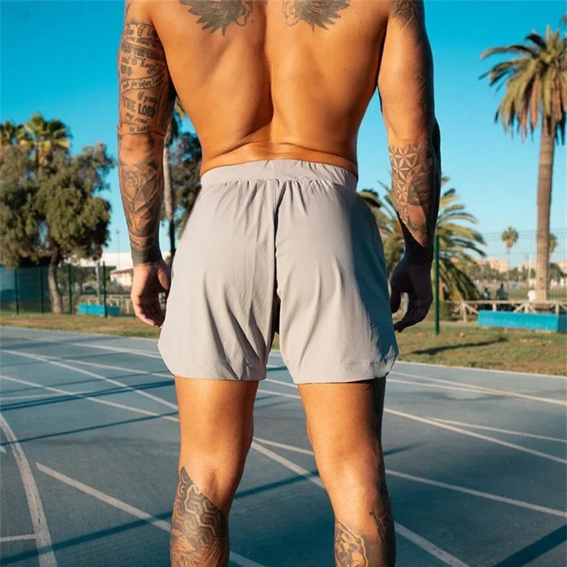 Men's Breathable Fitness Shorts | Quick-Dry Running & Jogging Pants