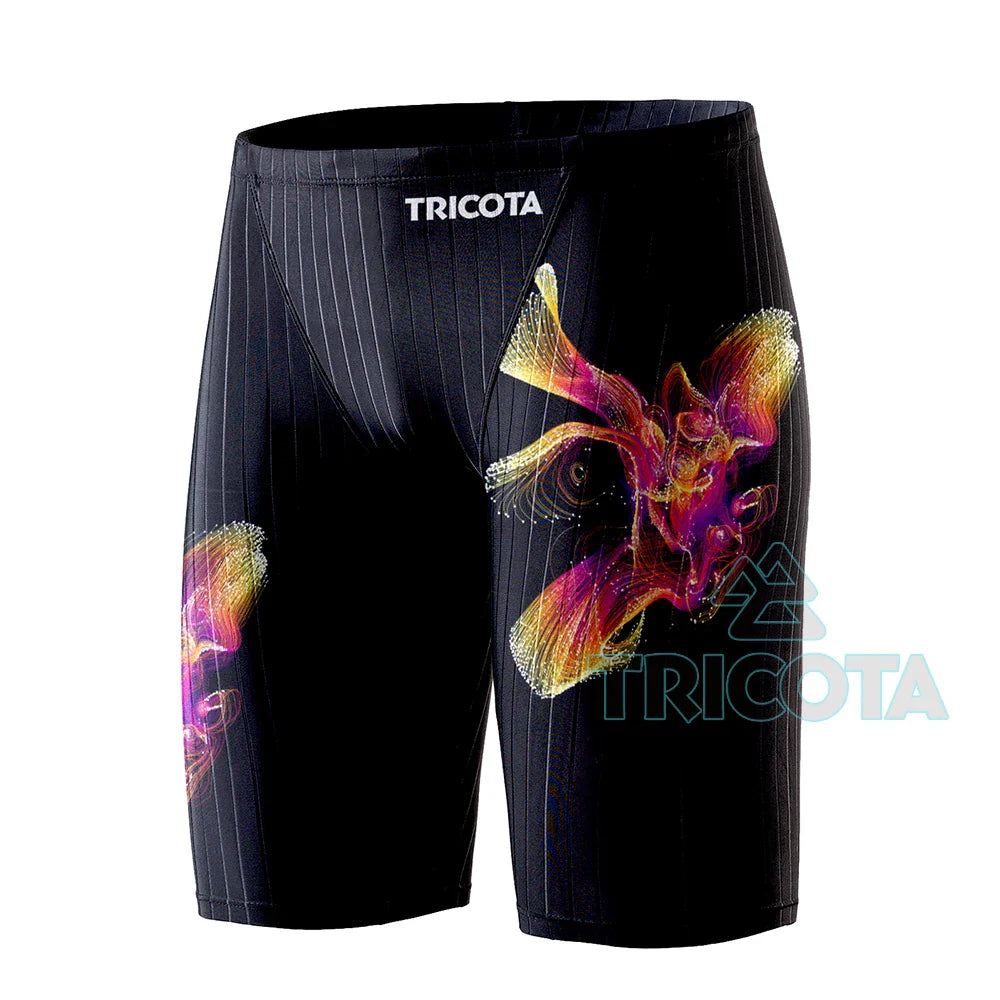 Men's Swimming Shorts Professional High Quality Swim Trunks Quick Dry UV Protection Endurance Athletic Surfing swimsuit Jammers