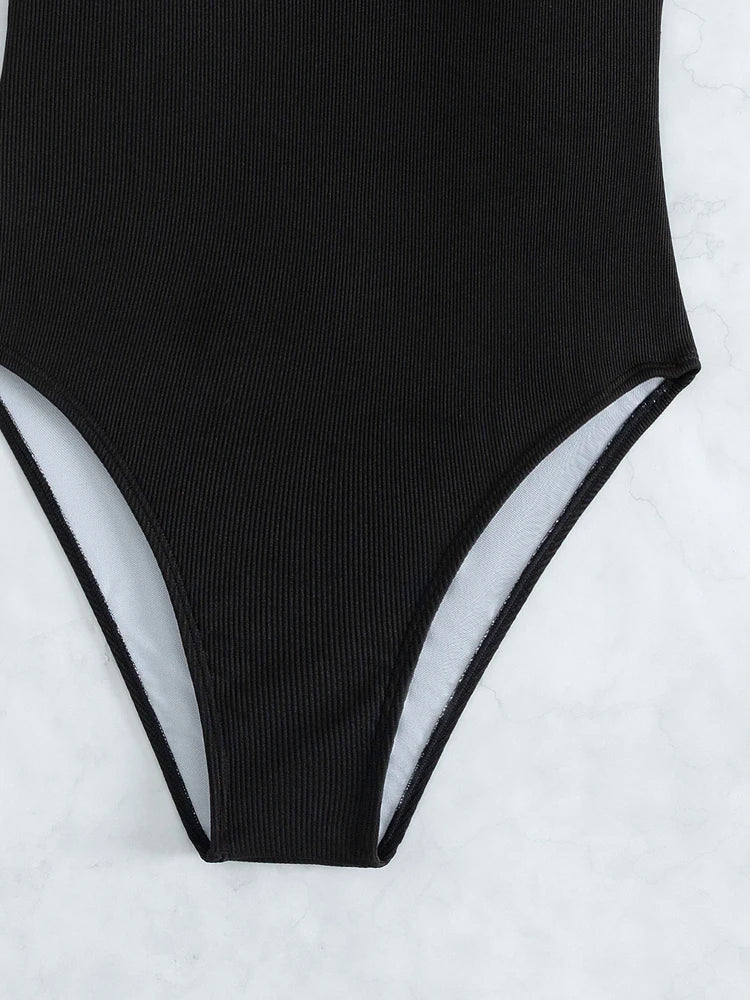 Solid Strapped Swimwear Women 3D Embroidered Wings One Piece Swimsuit Monokini Push UP Summer Bathing Suit