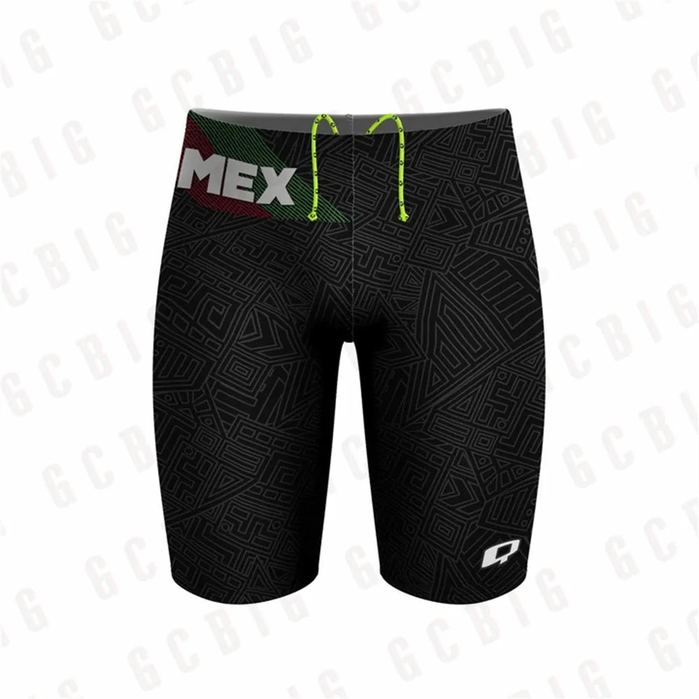 Swim Boxers Summer Trunks Swimwear Training Swim Shorts Trunks Swimsuits Boy Jammers Sports Surf Shorts Beach Volleyball Swimming Pants