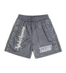 Triple Sevens Nylon Button Shorts Grey