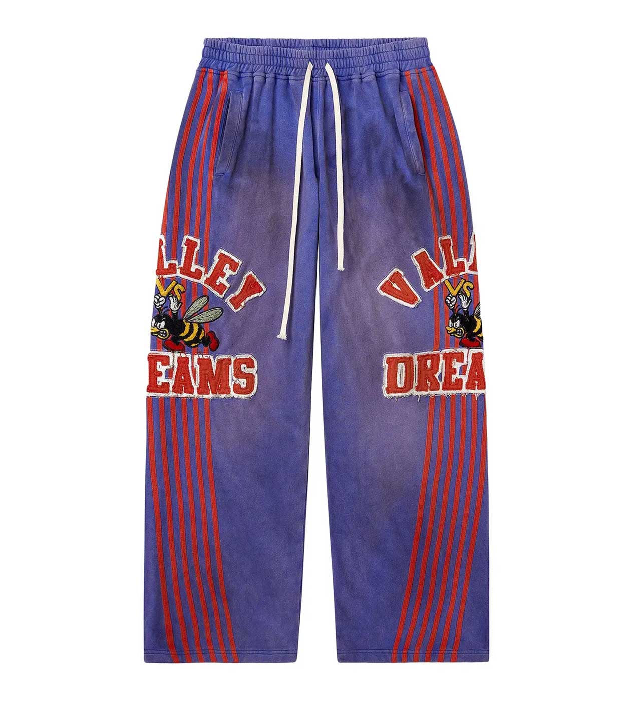 Vale Forever Anthem Sweatpants — Blue / Red