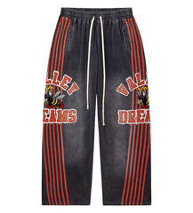 Vale Forever Anthem Sweatpants — Black / Red