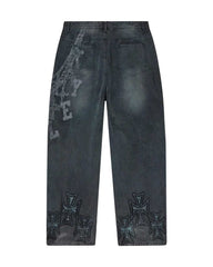 Vale Forever Chain Painter Pants — Asphalt Black
