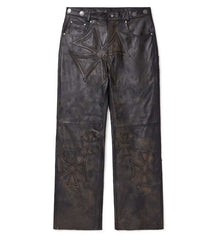 Vale Forever Croxxx Leather Pants — Black