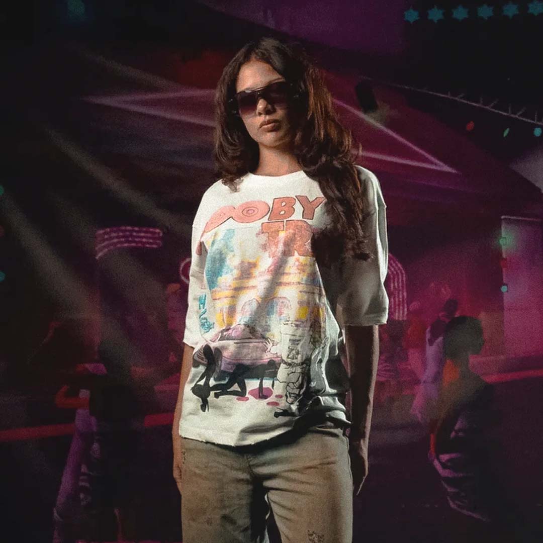 Triple Sevens Booby Trap Lucky White Tee